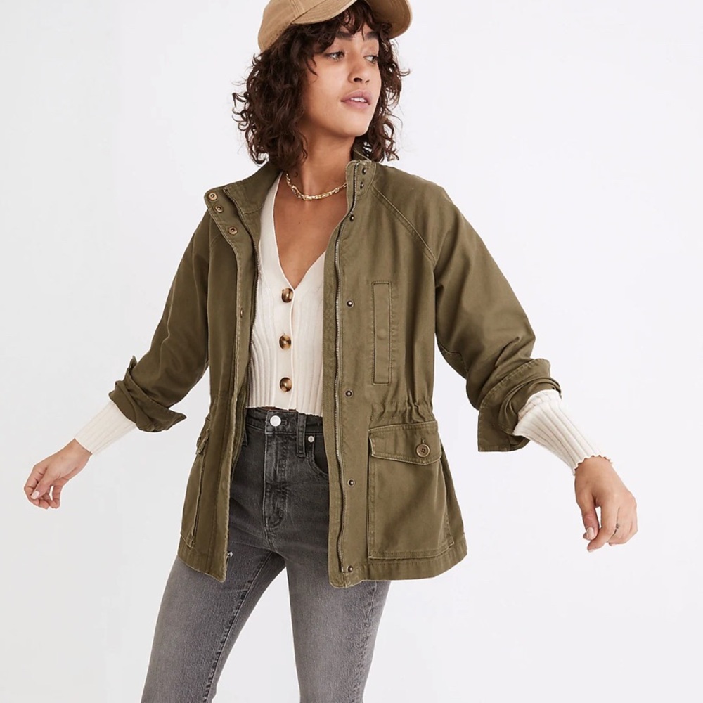 Madewell Dispatch Utility Army Jacket Desert Oliv… - image 1